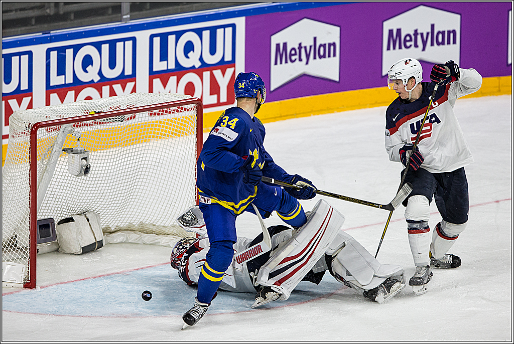 IIHF WM 2017, USA - Schweden, 08.05.2017
